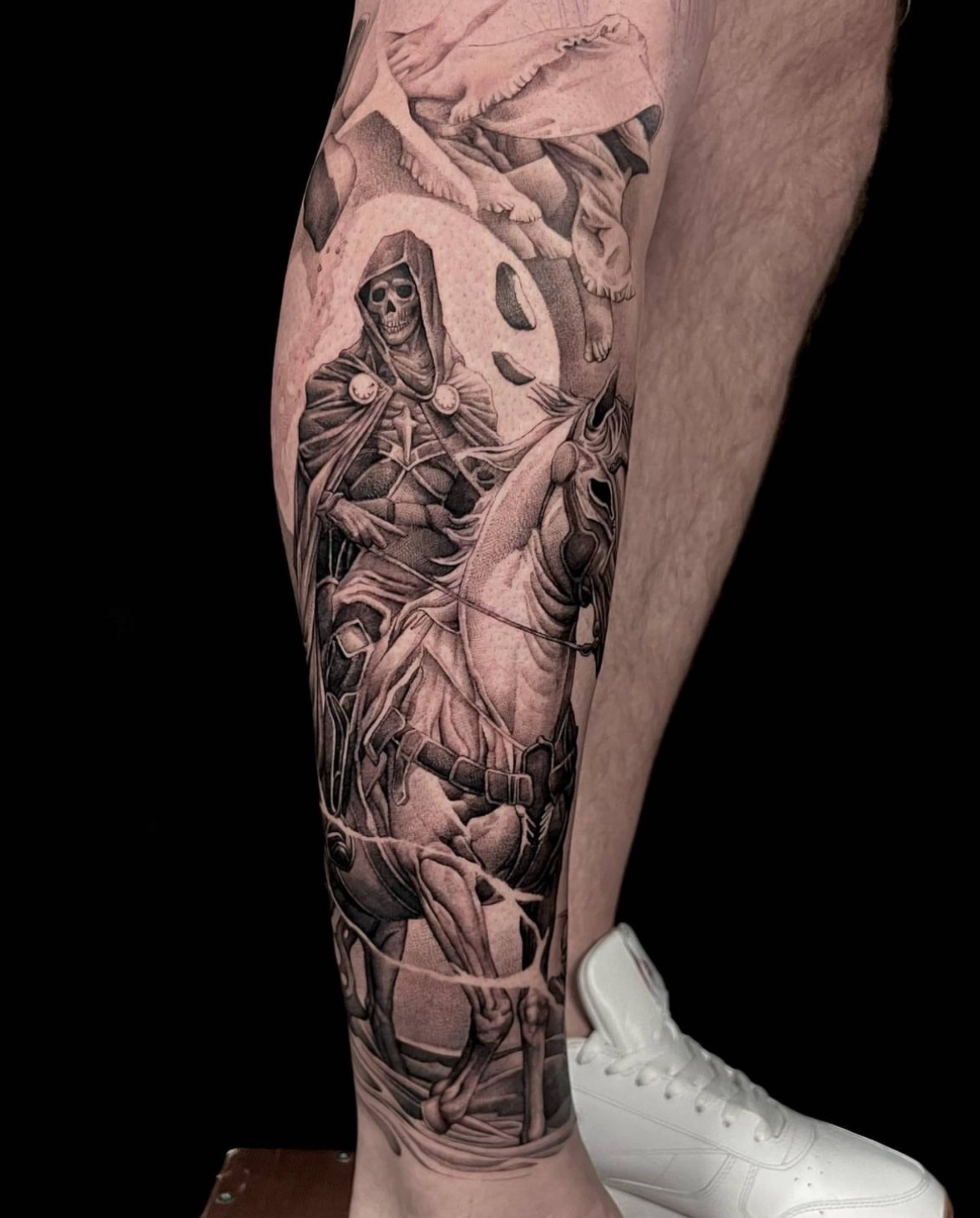 Knight Rider tattoo by Jon Nelson